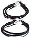 Jstyle Jewelry Braided Leather Bracelets for Men Rope Bracelets, 8 Inch