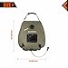 KingCamp Portable Camping 5 Gallon Solar Shower Bag with Temperature Gauge