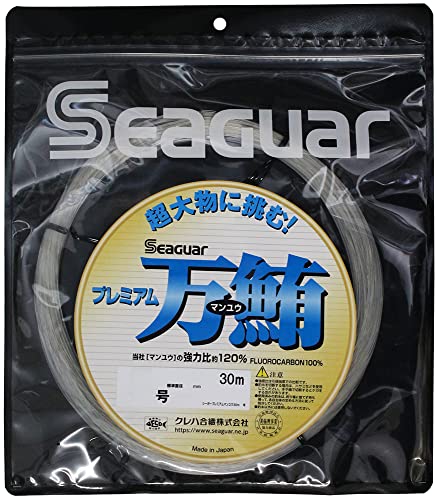 シーガー(Seaguar) シーガー プレミアム万鮪 30m 50号 クリア