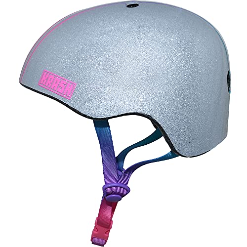 Krash! Kustom Gradient Silver Youth 8+ Helmet (7094774)