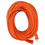 Master Electrician 02209ME 100-Feet Round Vinyl Extension Cord, Orange
