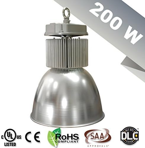 200W Enpower Megabay Led High Bay Lights Daylight White Light (5000-5500k) UL and DLC Certified (200 Watts) by Enpower