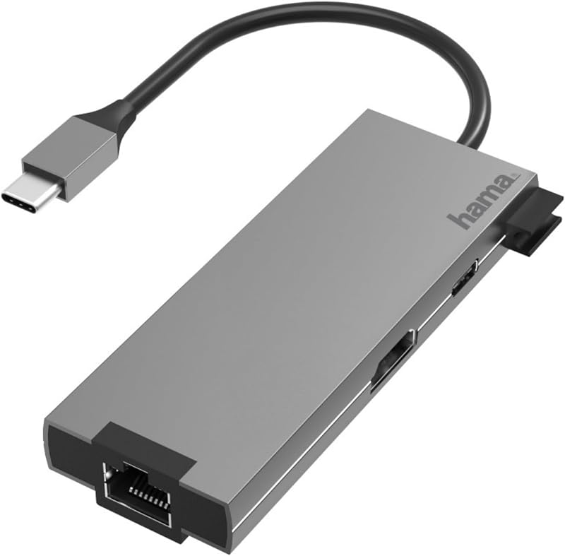 200109 Hub Usb Tipo C 3.1/2 Porte Usb A 3.0 1 Porta Usb Tipo C Hdmi Lan