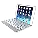 ZAGG Cover for iPad mini & iPad mini Retina , Hinged with Blacklit Keyboard - White