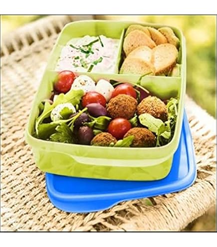 Amazon.com: NewTupperware Lunch Box Stackable Pak N Carry Click To