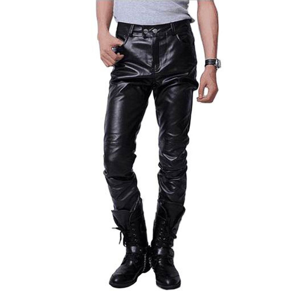 Mua パンツ Puレザーパンツ お兄系 革ジャン メンズ ライダースパンツ 革パンツ 皮パンツ スキニーパンツ フェイクレザー Puレザー ペンシルパンツ メンズファッション ボトムス ロングパンツ バイク用 バイクウエア スリム かっこいい Tren Amazon Nhật Chinh Hang 21