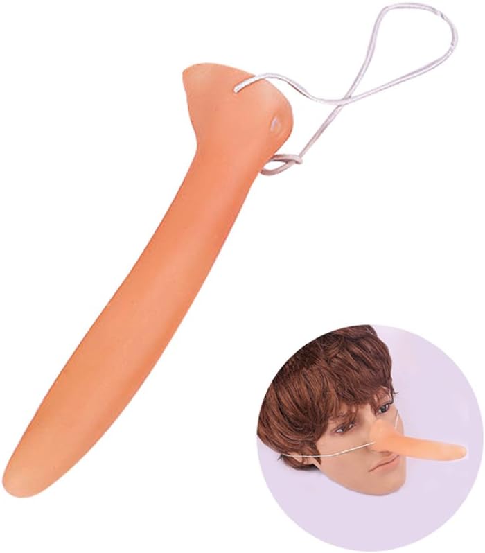 Tinksky Long Nose Props Stage Shown Costume for Halloween