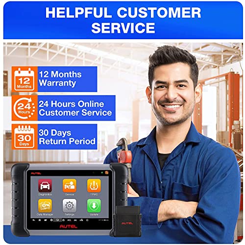Autel MK808TS, 2022 Scanner with TPMS Relearn Tool Same as
