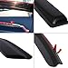 Window Visor Compatible with 2013-2018 Nissan Altima Sedan, Acrylic Unpainted Black Sun Rain Shade Guard Wind Vent Air Deflector by IKON MOTORSPORTS, 2014 2015 2016