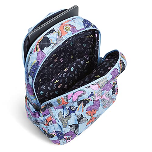 Vera Bradley women's Recycled Cotton Campus Backpack, Butterfly By, One Size Pricepulse