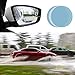 Car Rearview Waterproof Film, Anti Fog Anti-Fogging,Anti-Mist Anti-Dazzle,Mirrors Rainproof,Anti-Glare Side Mirror Window Protector Film,Anti- Fog Clear Car Rearview Mirror Film