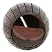 Antique Inspired Barrel Shaped Wooden Money Holder Coin Bank for Kids