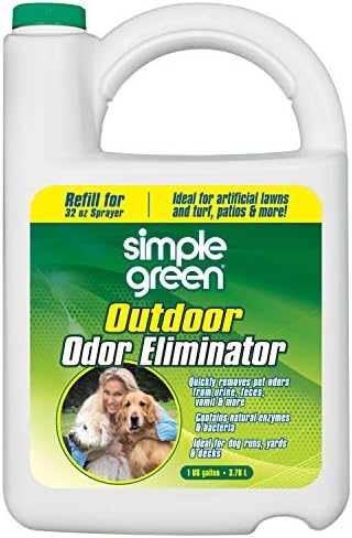 Simple Green Outdoor Odor Eliminator For Pets Dogs 1 Gallon Refill Ideal For Artificial Lawns Patio Amazon Com Au Pet Supplies