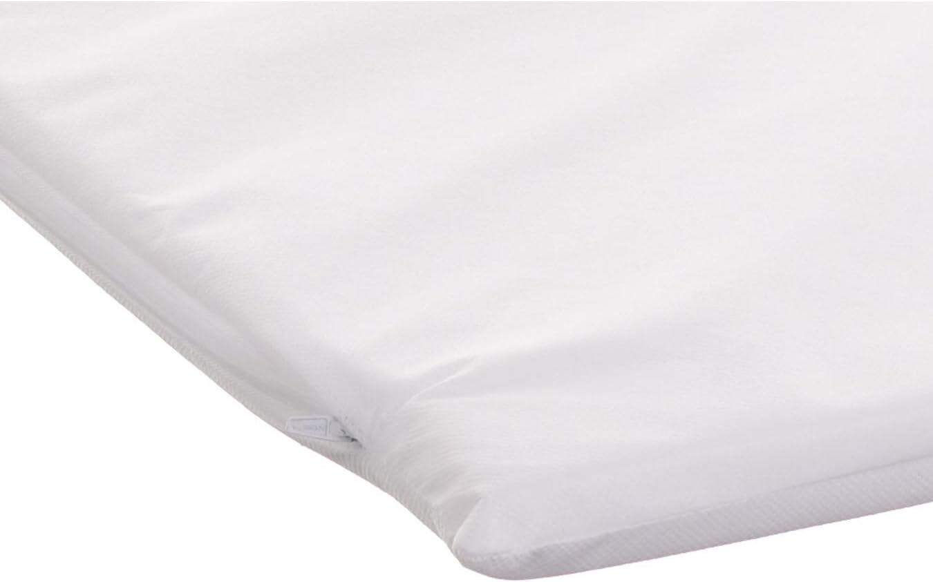 Obaby Foam Travel Cot Mattress 95 x 65cm - Folding, Breathable & Hypoallergenic Travel Cot Mattress with Removable Washable Cover - Image 4