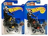 Hot Wheels 2016 HW Moto Honda Monkey Red and Yellow Variant 2-Car Bundle Set