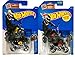 Hot Wheels 2016 HW Moto Honda Monkey Red and Yellow Variant 2-Car Bundle Set