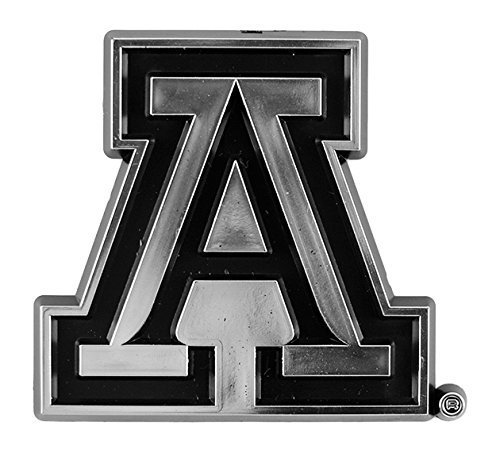NCAA Arizona Wildcats Chrome Automobile Emblem