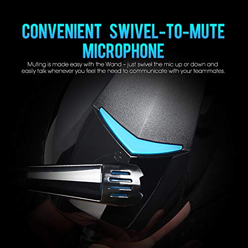 SADES PC Gaming Headset -Wand- 7.1 Surround Sound USB Input Plug Over-Ear Headphones with Noise Isolating Microphone and Adjustable Headband for Computer Gamers