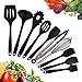 Silicone Kitchen Utensils Set,10 Piece Kitchen Gadgets Set,Heat Resistant Non-stick Cooking Spatulas Silicone Cooking Utensils kitchen Utensil Soup Spoon,Spatula,Kitchen Gadgets for Camping or Travel
