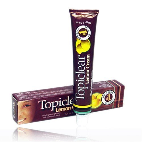 Topiclear Lemon Skin Lightening Cream Net Wt. 1.76oz/50g