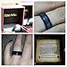 King Will Dragon Men's 8mm Blue Carbon Fiber Black Celtic Dragon Tungsten Carbide Ring Wedding Band