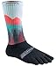 Injinji Trail Midweight Crew Socks (Small, Sierra)