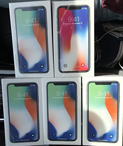 New Apple iPhone X, GSM Unlocked 5.8", 256 GB - Space silver