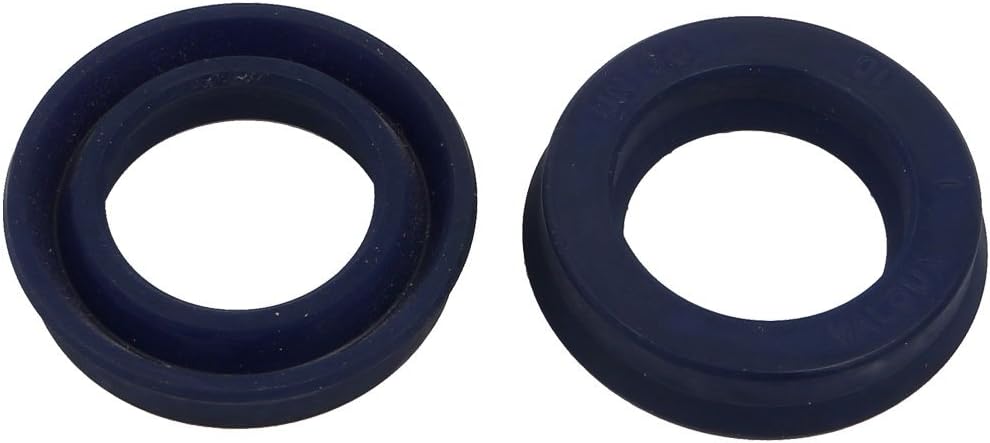 Sourcingmap 2 Pcs 48mm X 30mm X 10mm Piston Rod U Cup Single Lip Metric Pu Oil Seal Blue Amazon Co Uk Diy Tools