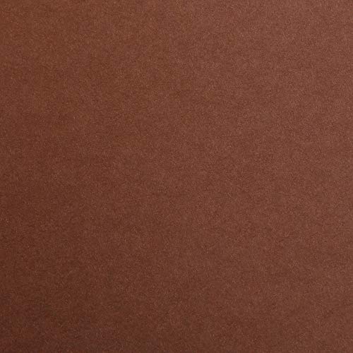 Clairefontaine - Ref 48061C - Maya Coloured Smooth Drawing Paper (Pack of 25 Sheets) - 270gsm Paper - A3 (42 x 29.7cm) - Brown Colour - Deep Dyed, Acid Free, pH Neutral