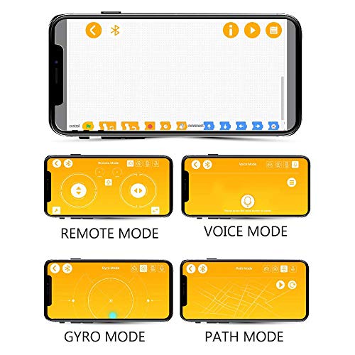 Aukfa Building Blocks RC Robot App Controlled Toy, Remote Control STEM Robot Toy, DIY Robotics Rechargeable RC Electronic Robots Funny Gift for 8+ Year Old Boys Girls ( 392 Pcs )