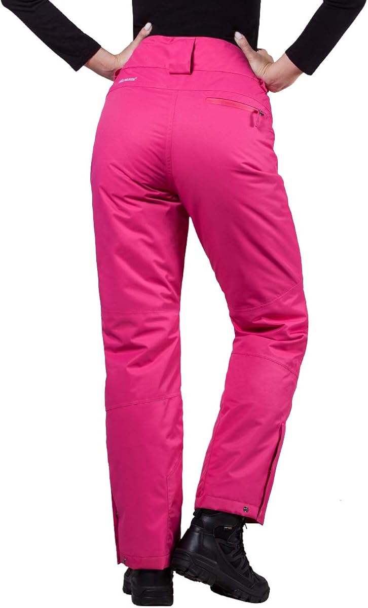 FREE SOLDIER Women's Outdoor Snow Ski Insulated Pants Windproof Waterproof Breathable Pants for Snowboarding : Clothing