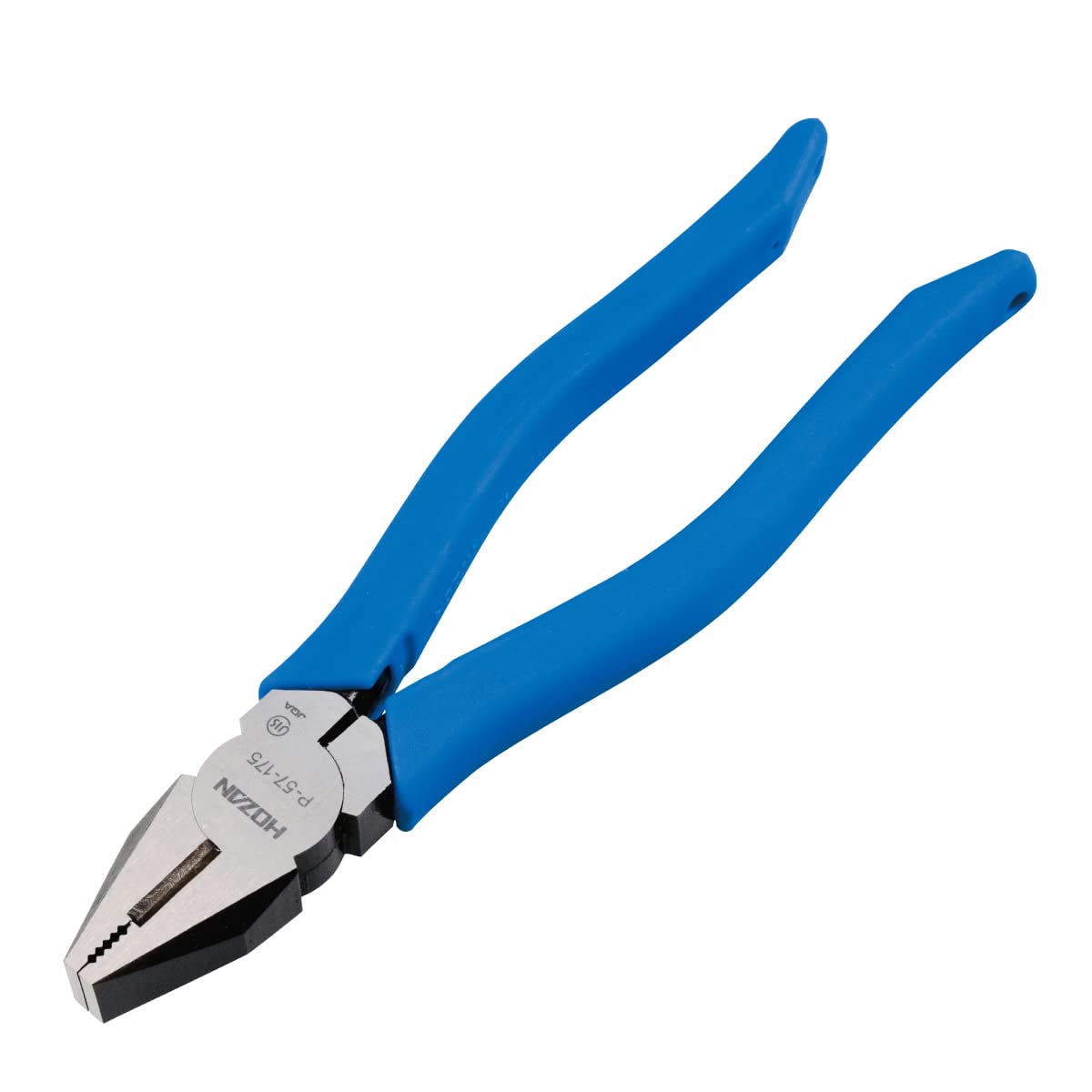ホーザン(HOZAN) ペンチ 万能ペンチ 銅線3.5mmφ/銅より線5.5mm^2/VVF線1.6mmφ×3芯 呼び寸法175 P-57-175商品画像