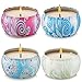 Onlywax Scented Candles, Natural Soy Wax Aromatherapy Candle Gift Set, Rose, Lavender, Vanilla,Lemongrass, 4-Pack (4×4.4 Oz)thumb 3
