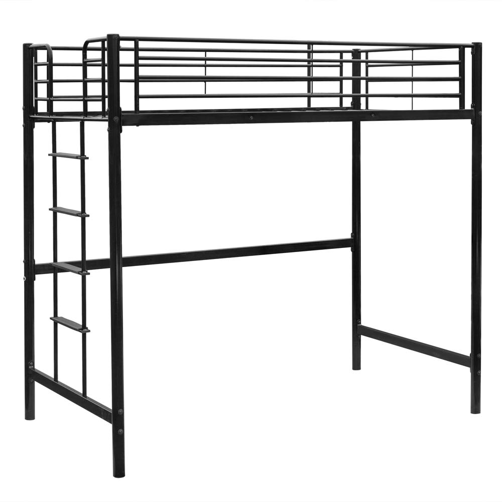 Best Bonnlo Metal Bunk Bed Twin Over Twin Heavy Duty Bed Frame