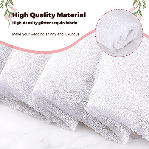 Sequin Aisle Runner for Weddings Glitter Wedding Rug Runner x 15