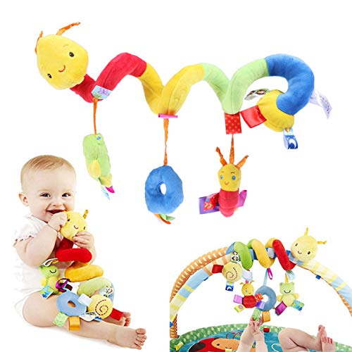 STOBOK Baby Crib Hanging Rattles Car Seat Toy Spiral Stroller Crib Cot