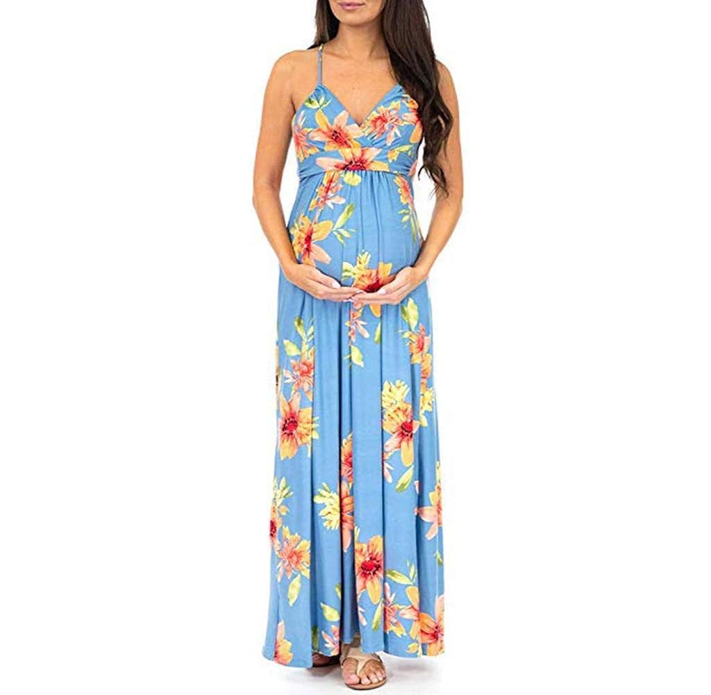 Prima infanzia Jimmackey Premaman Abbigliamento Casual Vestito Donna  Gravidanza Stampa Maniche Corte Eleganti Estivi Vestiti Semplice Premaman  Infermieristica Allattamento Abito Photograph Abiti Lunghi Dress  urban-earth.co.uk