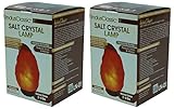 Indusclassic Set Of 2 Himalayan Salt Lamp Natural Crystal Rock (6-7 INCH)