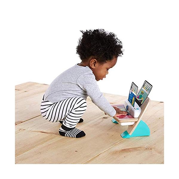 Baby-Einstein-Hape-Magic-Touch-Piano-Musical-Wooden-Toy Baby Einstein Hape Magic Touch Piano Wooden Musical Toy Instruments for Toddlers, 2 Play Modes, 6 Songs, Volume Control…
