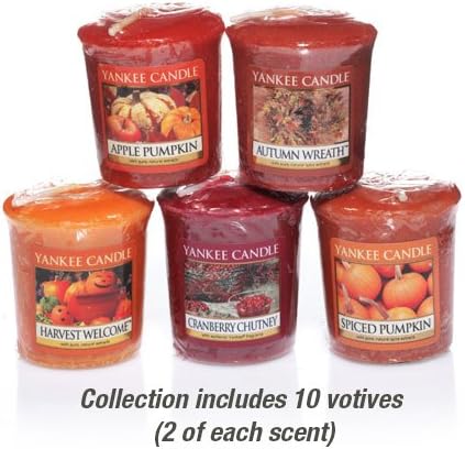 Amazon.com: Yankee Candle Fall Collection Sampler Votive Candle Gift