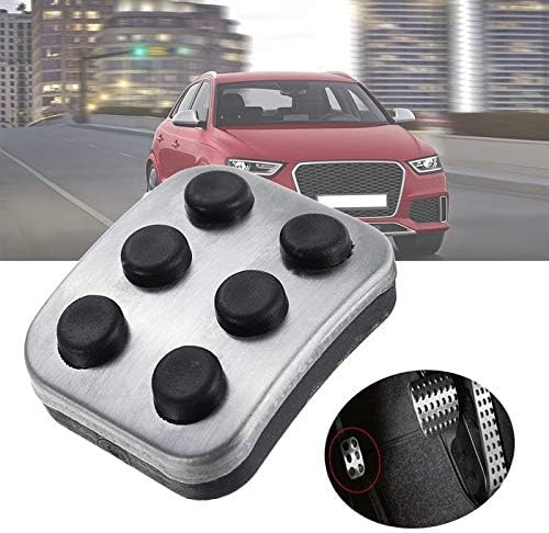 KEHUITONG 1PCS Car Fuel Emergency Brake Pedal Pad Stainless Steel For Chrysler 300 For Dodge Challenger Auto Pedal Cover Set