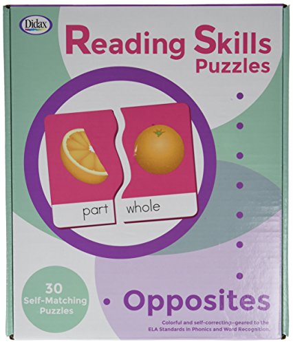 Didax Reading Skills Puzzles: Opposites