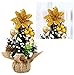 Mrwan Christmas Tree Christmas Decoration for Table and Desk Tops Small Christmas Tree