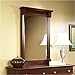 Sauder Palladia Mirror, Cherry