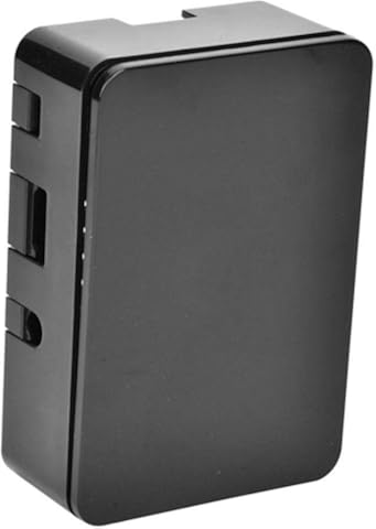 Actualización de Caja de Caja Protectora de Plástico Negro para Raspberry Pi 3/2 / B +