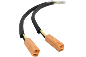 SPNUVR 2Pcs 22.5cm/8.86in Motorcycle Light Line Compatible with Kawasaki Ninjia 250R 300 400 Z125 300 900 Turn Signals Connector Semaphore Adapter Blinker Indicators Wire Plug (2Pcs)