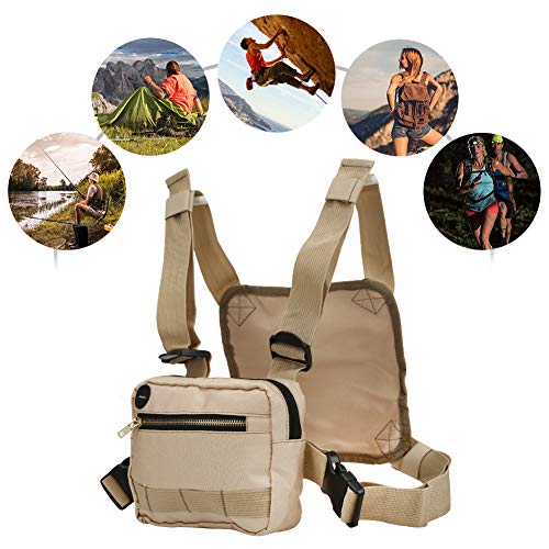 Demeras Verschleißfeste Reisetasche Rucksack Kratzfest für Trekking zum Wandern – Bild 6