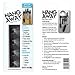 HANG AWAY replacement tape strips (2 PACK). 3M duel sided acrylic foam. Each die cut piece measures 4