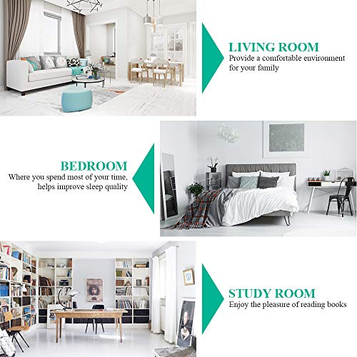 Afloia Dehumidifier for Home,Electric Dehumidifier Capacity Deshumidificador, Quiet Room Dehumidifier Portable Dehumidifier for Bathroom Dorm Room Baby Room RV Crawl Space