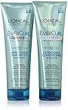 L'Oreal Paris EverCurl Hydracharge Shampoo, 8.5 Fluid Ounce & LOreal Paris EverCurl Hydracharge Conditioner, 8.5 Fluid Ounce